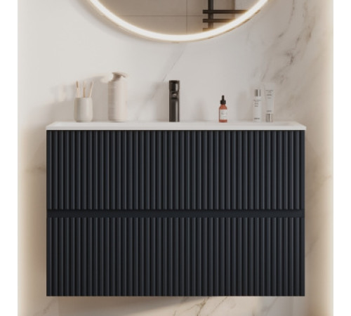 Тумба под раковину Aquanet Джейн 100 маренго