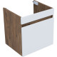 Тумба под раковину Aquanet Оптима 50 дуб рустикальный/белый сатин