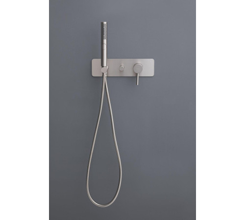 Смеситель для душа Allen Brau Priority 5.31009-BN (с внутренней частью, 2 хода) никель браш