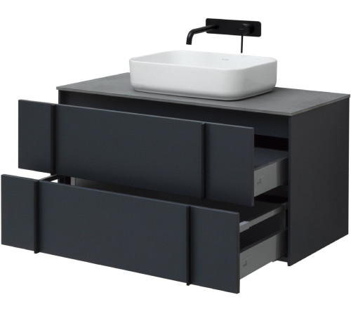 Тумба под раковину Allen Brau Reality 100 1.32007.AM антрацит матовый