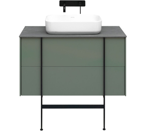 Тумба под раковину Allen Brau Reality 90 1.32006.CGM олива матовый