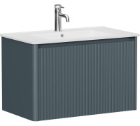 Тумба под раковину Allen Brau Gravity 80 1.370017.BGM синий матовый