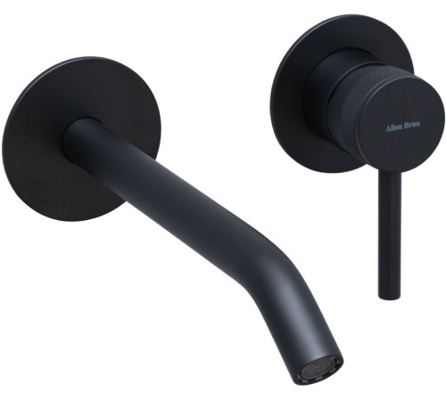 Смеситель для раковины Allen Brau Priority 5.31A03-31 (с внутренней частью) черный матовый