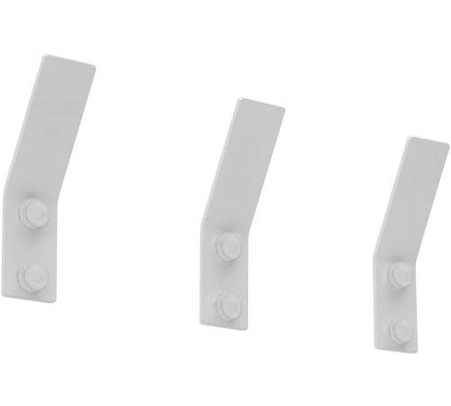 Крючок для полотенец Aquanet Магнум белый матовый