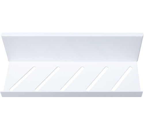 Полка Aquanet Магнум 30x8 белая матовая, открытая