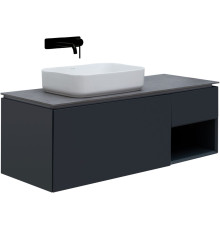Тумба под раковину Allen Brau Infinity 120 1.21006.AM L антрацит матовый