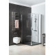 Душевой уголок Allen Brau Priority 100x100 3.31004.00 + 3.31019.00 хром