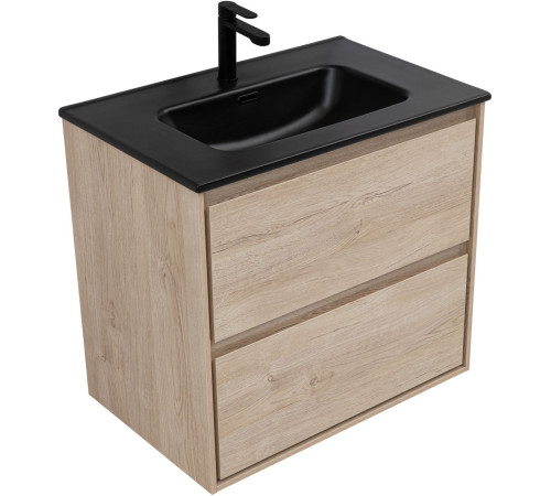 Тумба под раковину Aquanet Милан 70 дуб светлый