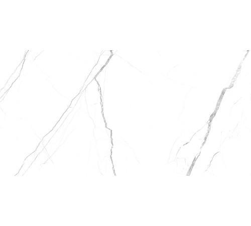 GT121VG Плитка настенная Siluet белая глянцевая 25x50