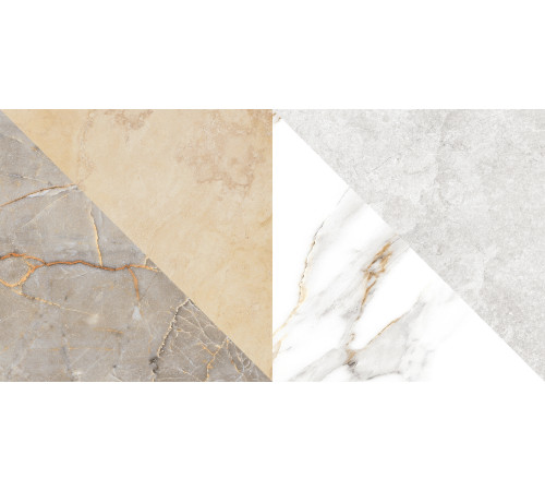 GT98VG Плитка настенная Capella белая геометрия глянцевая 25x50