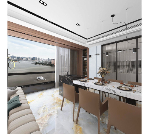 GT1206016516PDR Керамогранит Cometa голубой полированный 60x120