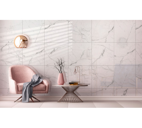 GT60604803PR Керамогранит Elegant Statuario белый полированный 60x60