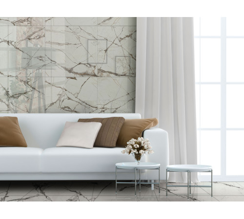 GT120604703PR Керамогранит Timeline белый полированный 60x120