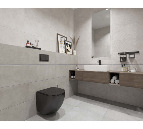 GT153VG Плитка настенная Urban светло-серая line матовая 30x60