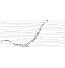 10100001339 Плитка настенная Arto белая 02 глянцевая 25x60