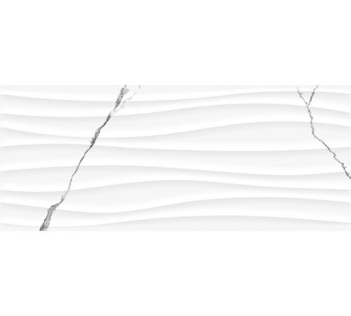 10100001339 Плитка настенная Arto белая 02 глянцевая 25x60